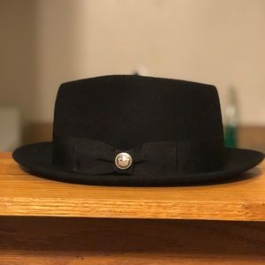Goorin Bros. Black Fedora “Mr.Paxton” Size L